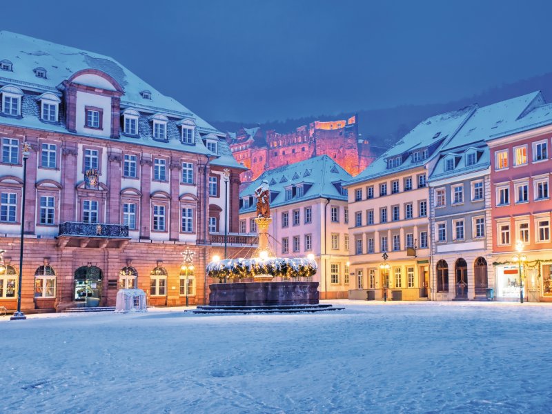 Winterliches Heidelberg Boris Stroujko - shutterstock.com