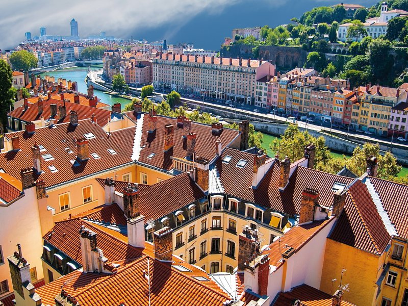 Blick über Lyon Alexi Tauzin - stock.adobe.com