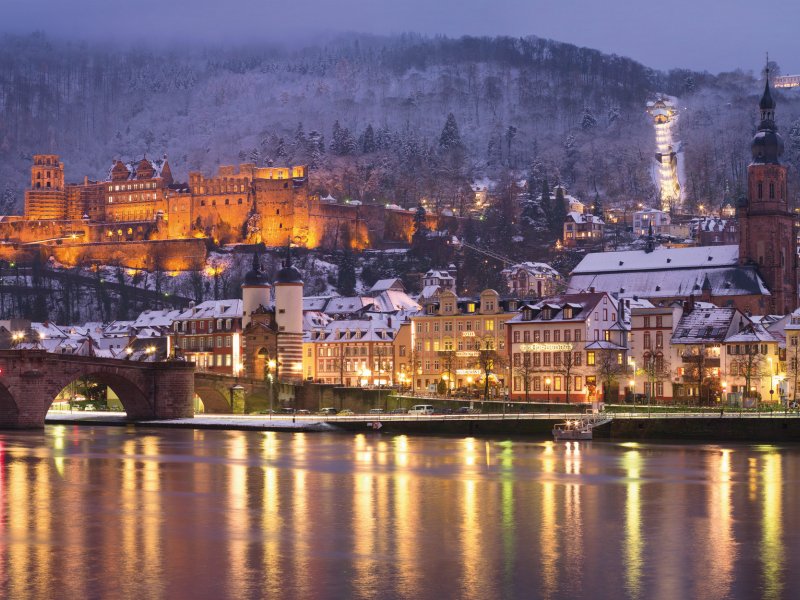 Winterliches Heidelberg eyetronic-fotolia.com
