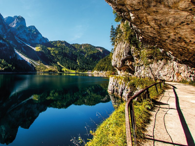 Nachmittagsstimmung am Gosausee Österreich Werbung, Tom Lamm