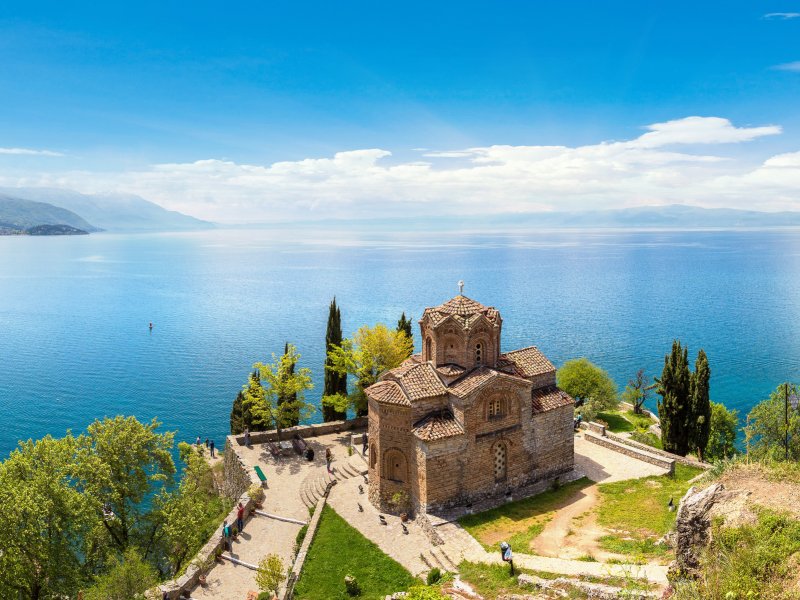 Kirche des heiligen Johann von Kaneo in Ohrid ilker - stock.adobe.com