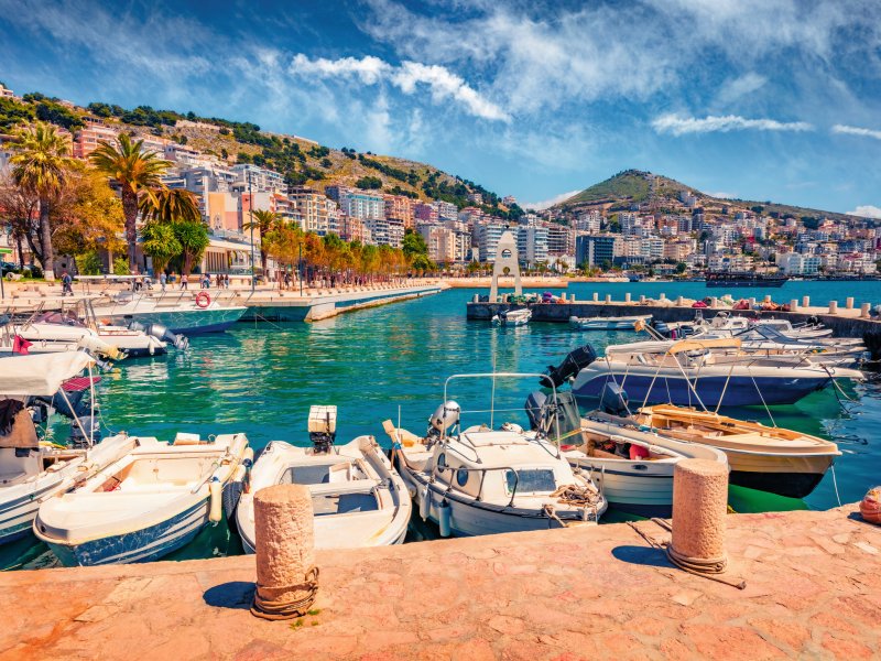 Promenade von Saranda Andrew Mayovskyy - stock.adobe.com