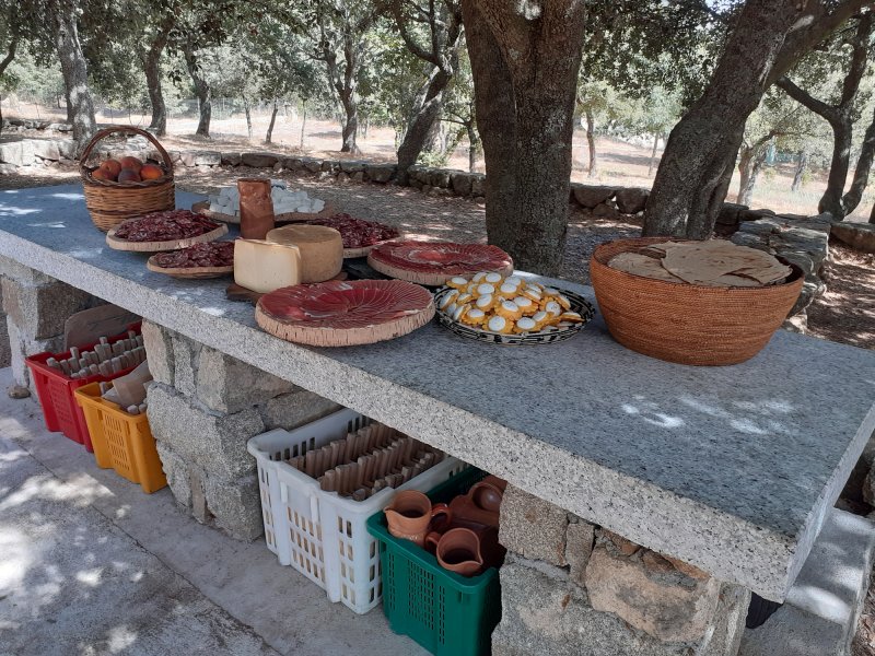 Sardinien Essen bei Hirten  