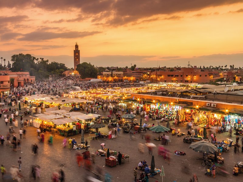 Jemaa El Fna Platz kasto - stock.adobe.com